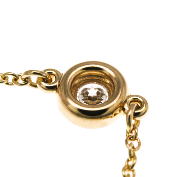 TIFFANY 18k Gold Diamond Charm Bracelet - Picture 5 of 14